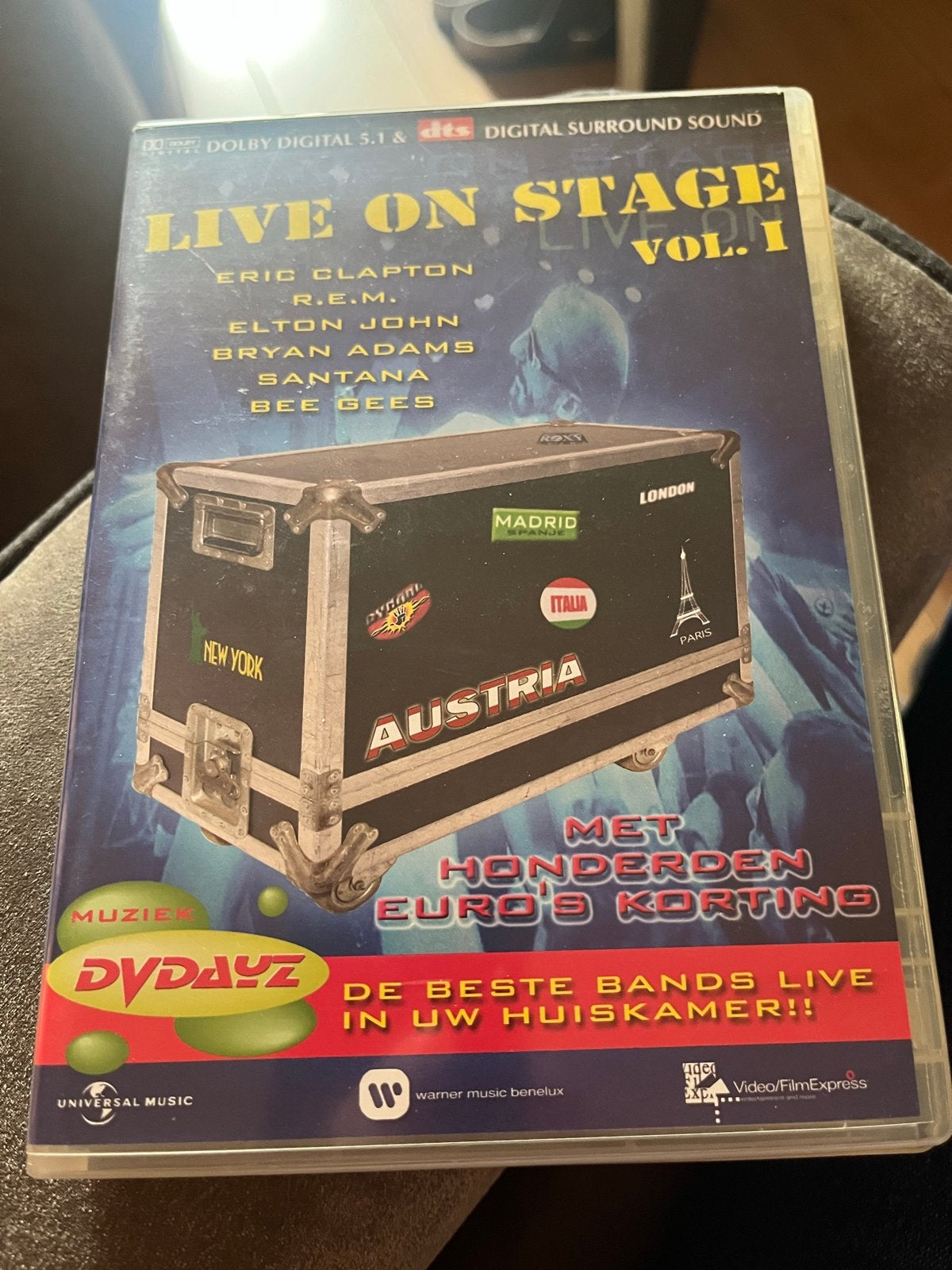 Live On Stage Vol. 1 DVD - Diverse Artiesten, Cd's en Dvd's, Alle leeftijden, Nederlands, Ophalen of Verzenden, Concert