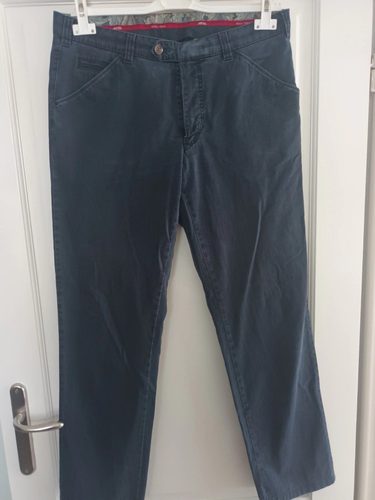 meyer broek maat 52 blauw, Kleding | Heren, Maat 52/54 (L), Blauw, Meyer, Ophalen of Verzenden
