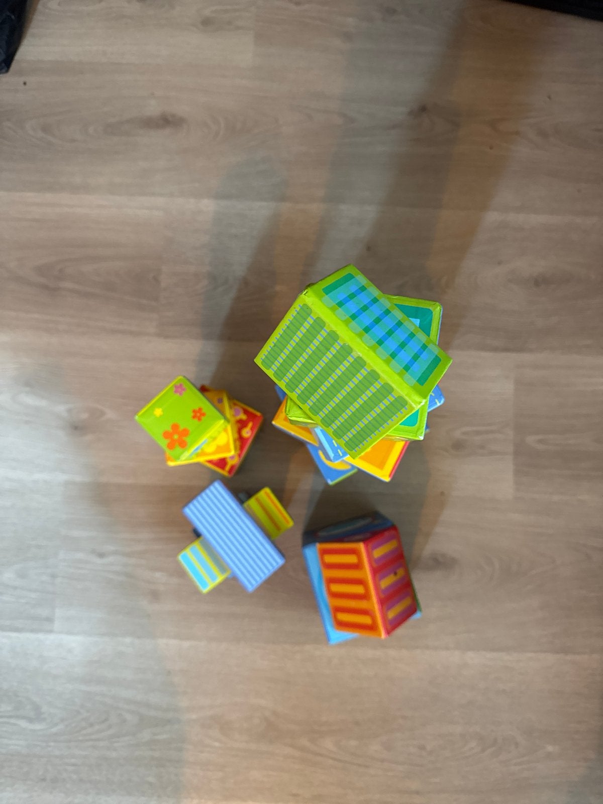 Stapelblokken met dieren en patronen, Ophalen of Verzenden, Gebruikt, Overige merken