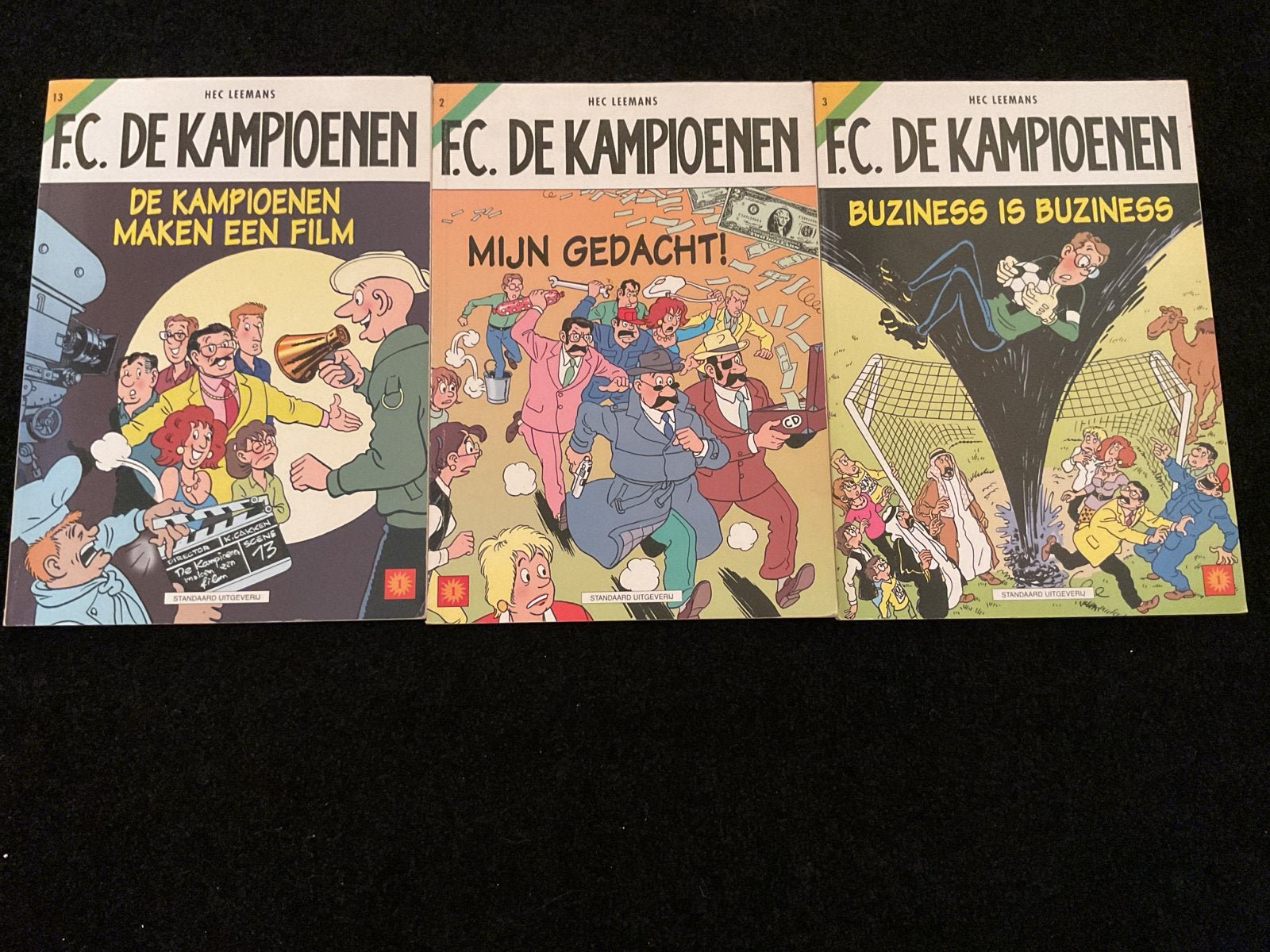 F.C. De Kampioenen stripboeken - 3 delen, Meerdere stripboeken, Ophalen, Gelezen