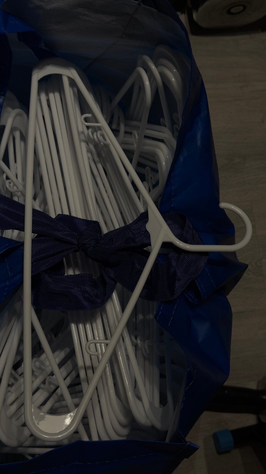 Witte kledinghangers hangers nieuw 50 stuks, Ophalen of Verzenden, Zo goed als nieuw, Kunststof