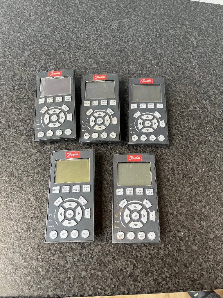 5x Danfoss LCP102 control panel , display voor frequentiereg, Ophalen of Verzenden, Zo goed als nieuw