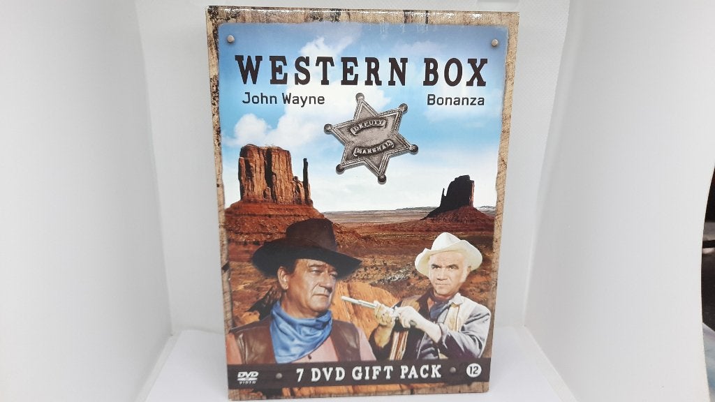 Western Box John Wayne / Bonanza DVD Boxset, 1960 tot 1980, Gebruikt, Ophalen of Verzenden, Actie en Avontuur
