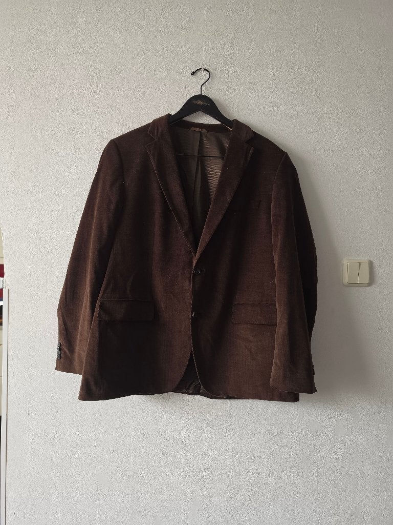 Boss Hugo Boss blazer maat 56, Kleding | Heren, Kostuums en Colberts, Bruin, Maat 56/58 (XL), Ophalen of Verzenden, Zo goed als nieuw