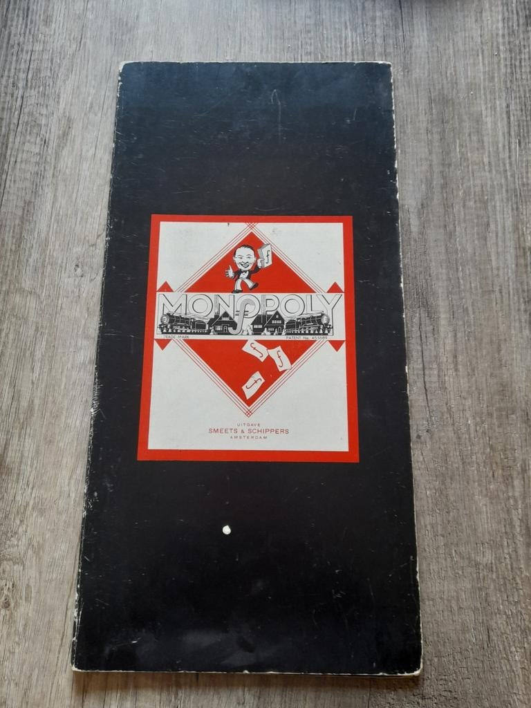 Vintage Monopoly spel uit 1961 - Complete editie, Vijf spelers of meer, Ophalen of Verzenden, Gebruikt, Smeets & Schippers