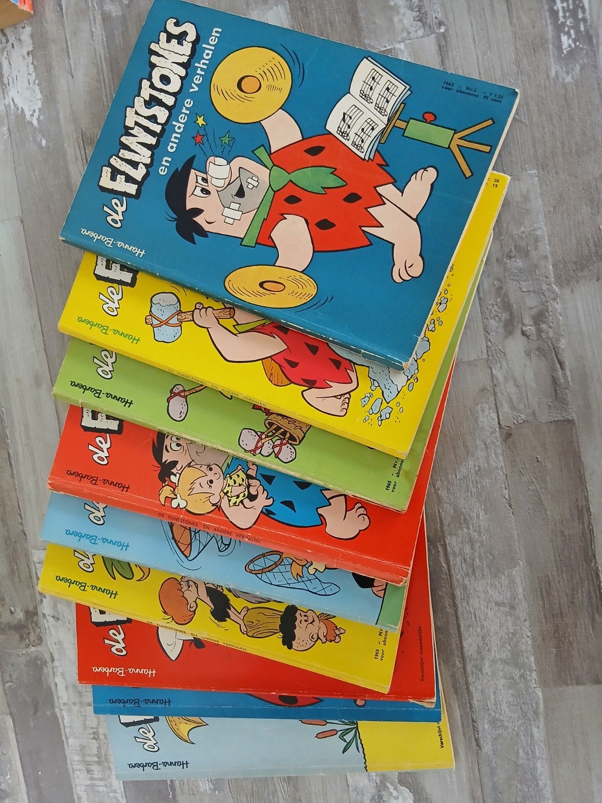 De Flintstones en andere verhalen - Complete serie, Boeken, Stripboeken, Gelezen, Complete serie of reeks, Ophalen of Verzenden