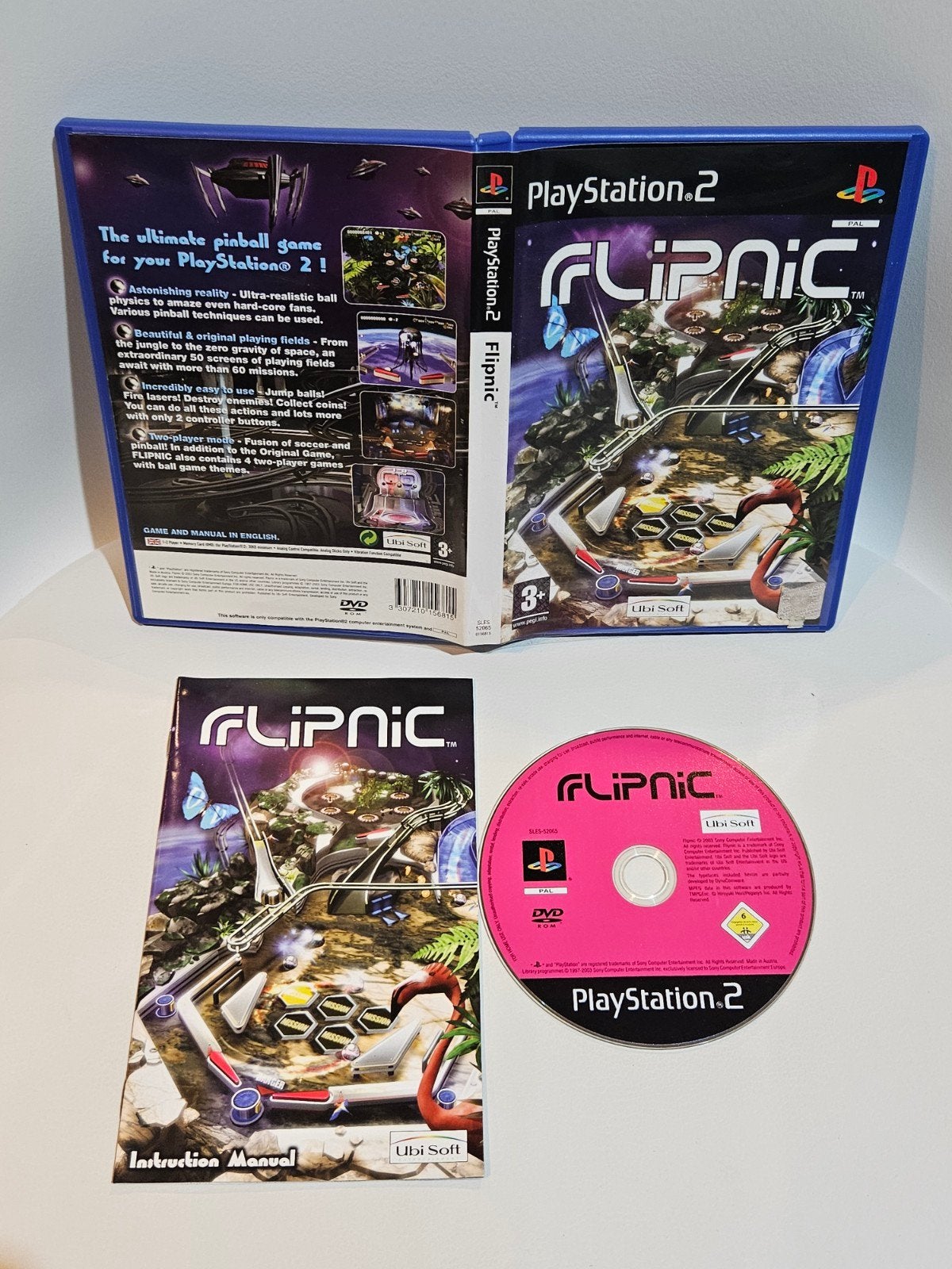 Flipnic PS2, 1 speler, Ophalen of Verzenden, Zo goed als nieuw, Vanaf 3 jaar