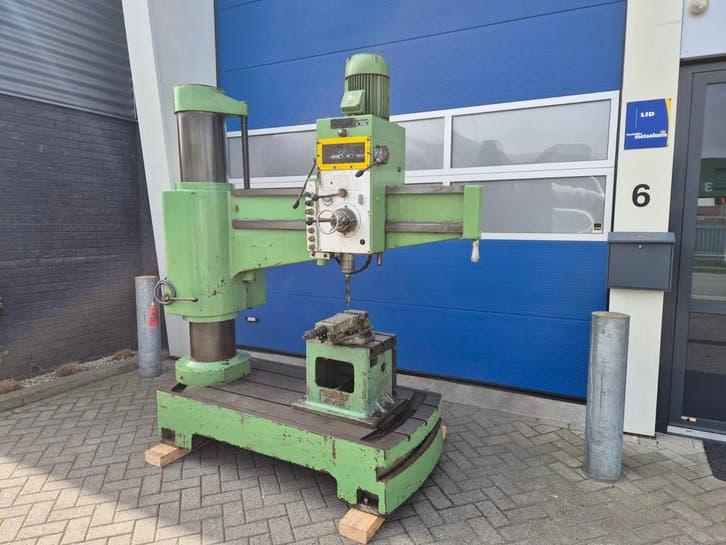 MECOF 40 C RADIAALBOORMACHINE Compleet met Kubus en Klem!!, Ophalen of Verzenden, Mecof, Info@bolkmachinehandel.nl, Italië