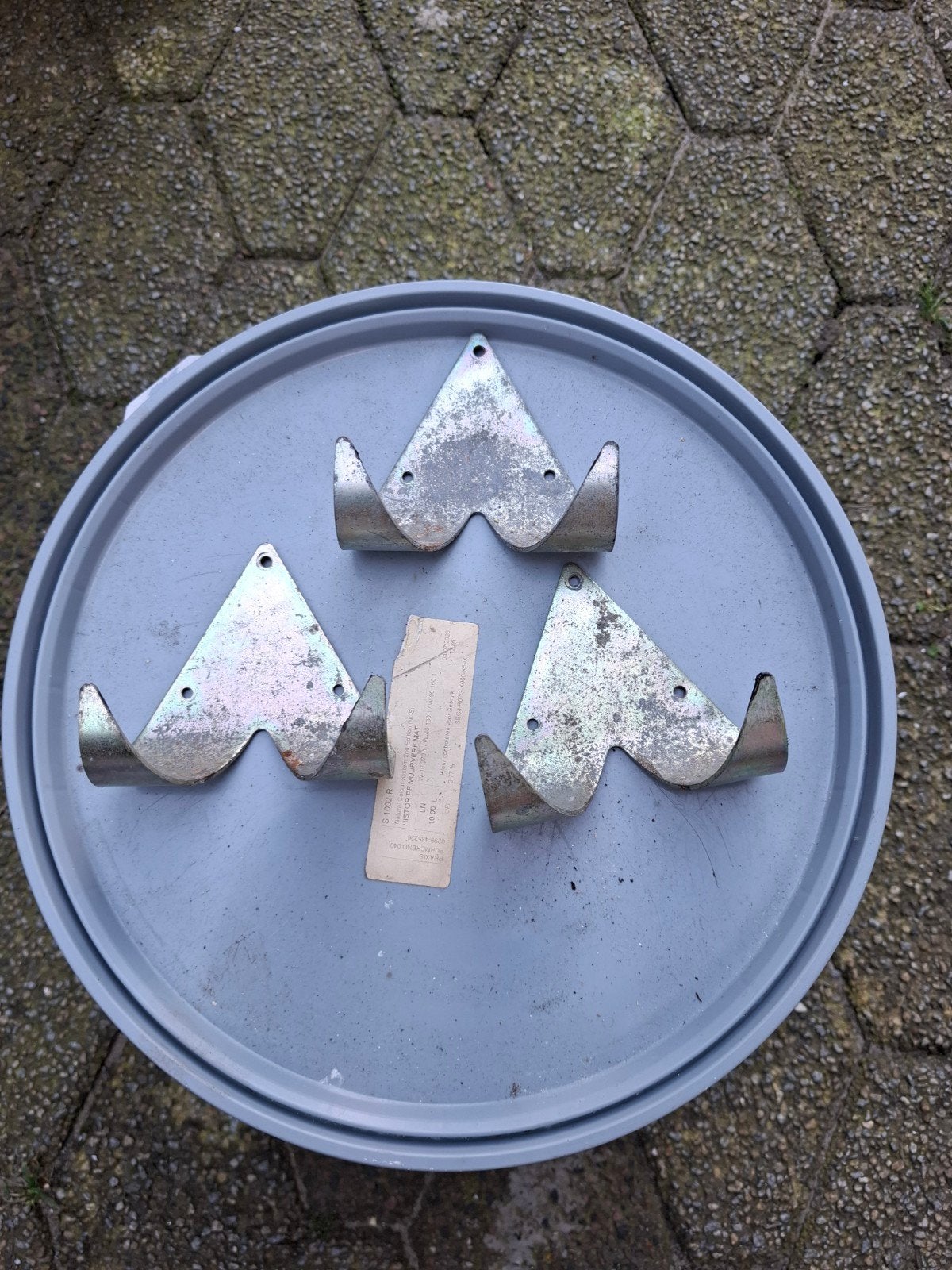 ophang beugels voor tuin gereedschap, Ophalen of Verzenden