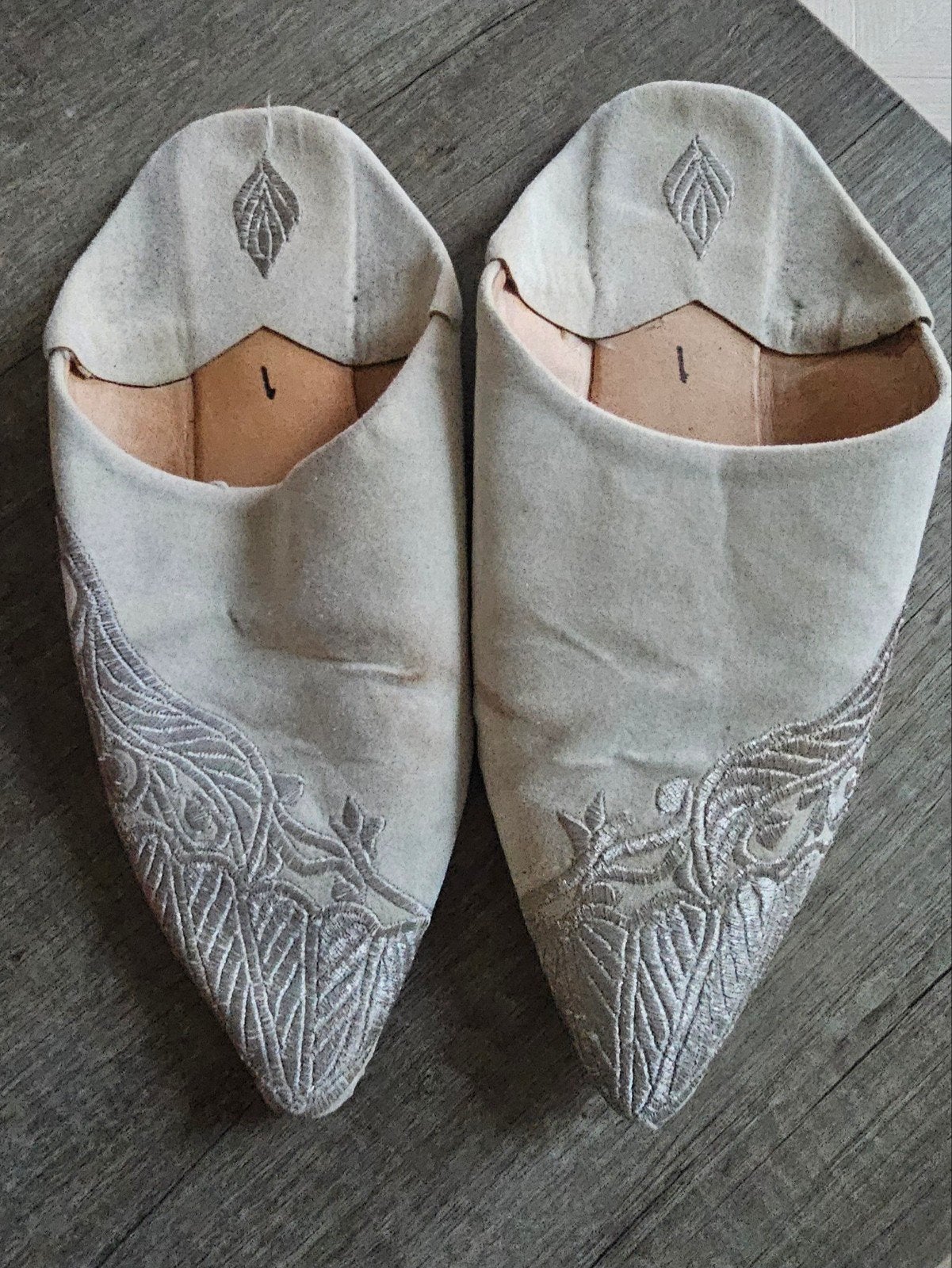 Handgemaakte dames babouche slippers maat 39/40, Ophalen of Verzenden, Nieuw