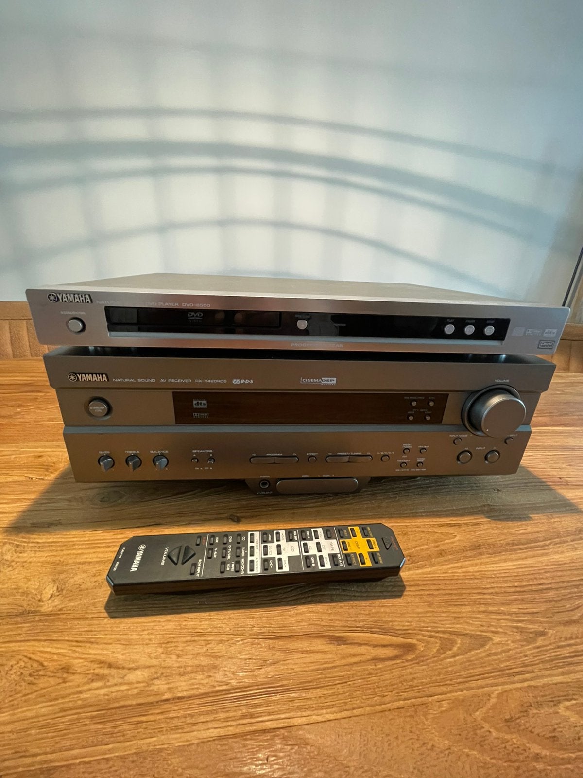 Yamaha RX-V420RDS sound AV receiver audio-video, Ophalen, Yamaha, Zo goed als nieuw, 60 tot 120 watt