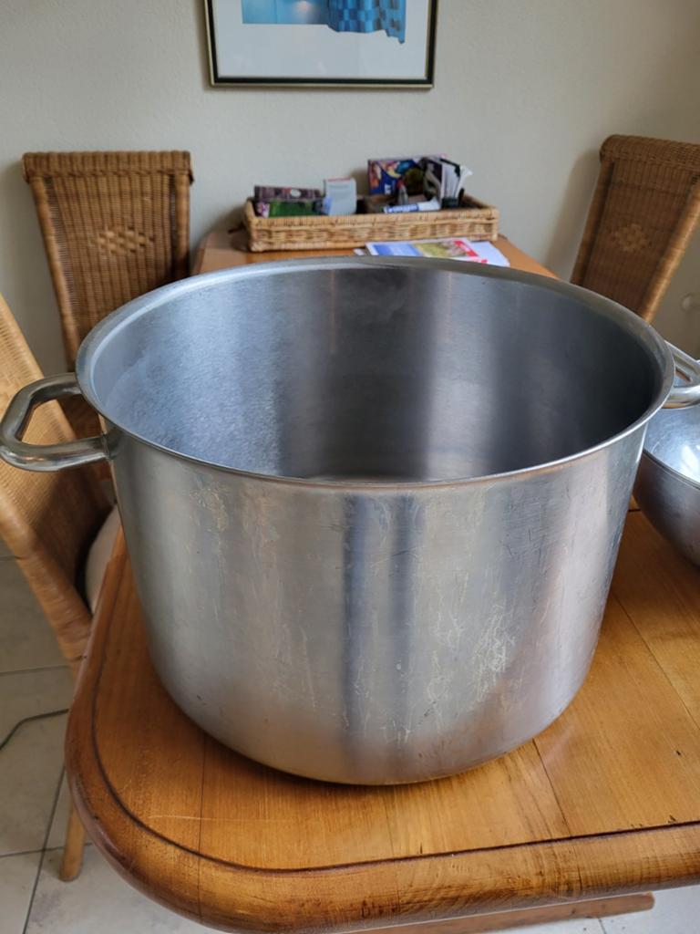 Professionele kookpan., Ophalen of Verzenden, Rvs, Kookpan of Snelkookpan