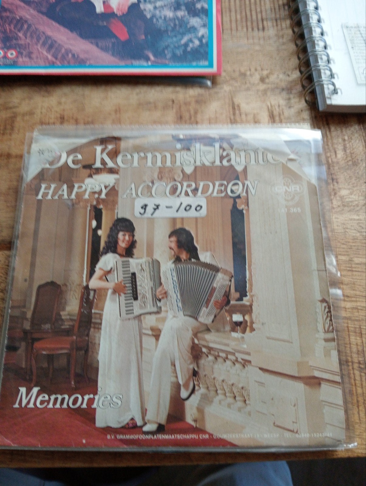 De kermisklanten - happy accordeon, Ophalen of Verzenden, Zo goed als nieuw, Overige formaten, Levenslied of Smartlap