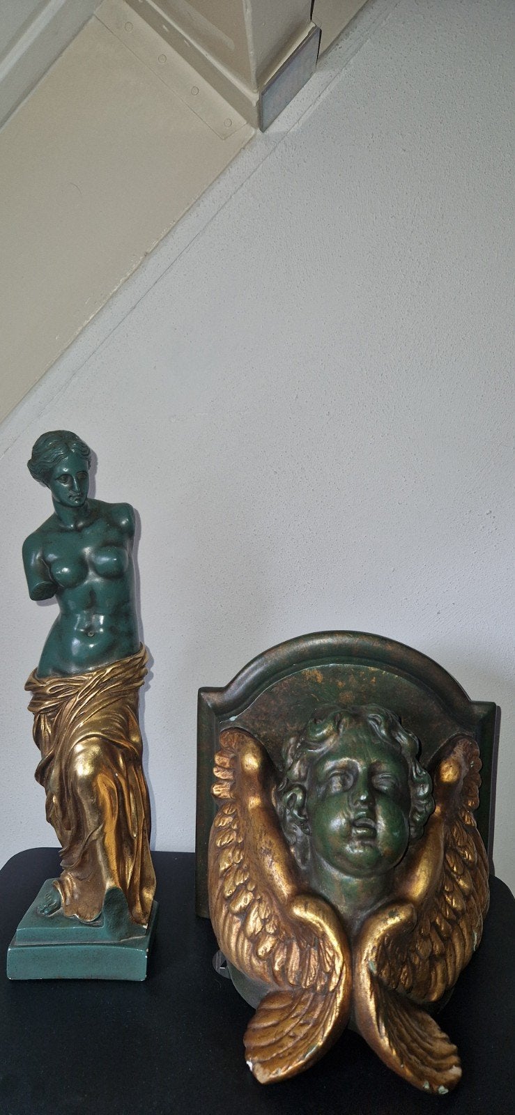 gebroeders van paridon, Antiek en Kunst, Handgemaakt, Ophalen of Verzenden, 20 - 50 cm, Overige materialen