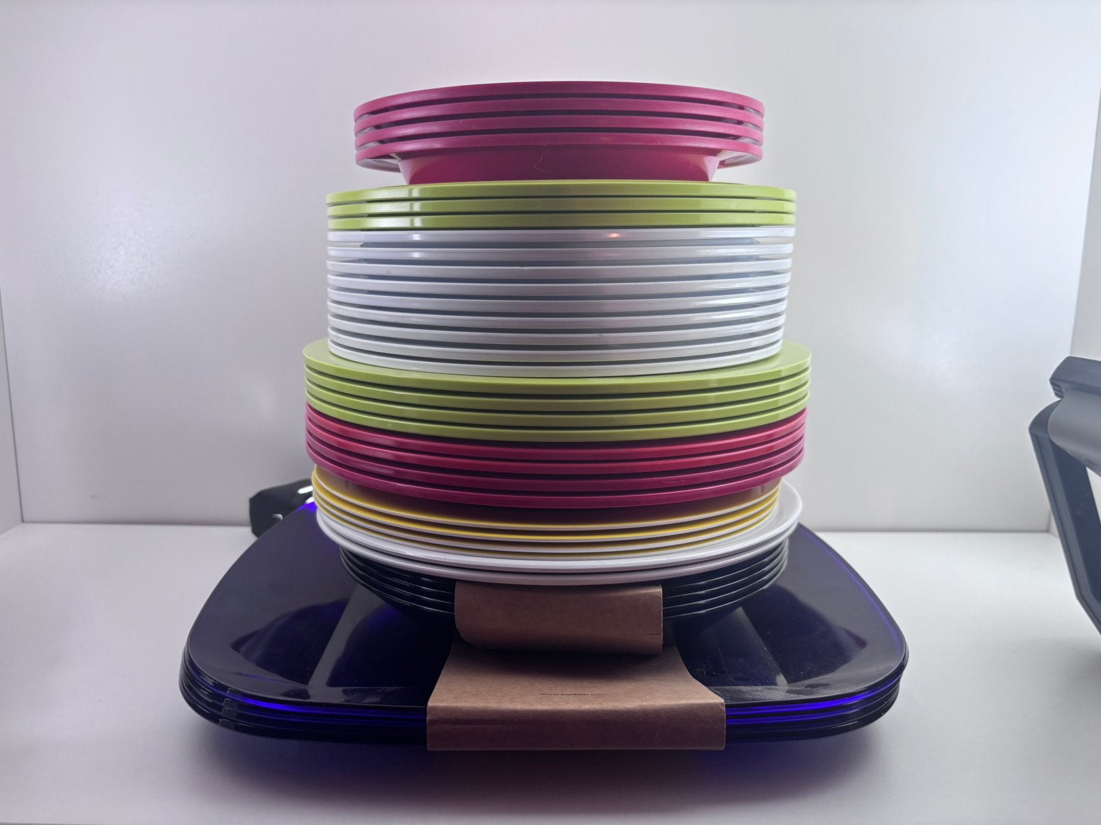 Mepal Rösti melamine borden voor kamperen, Ophalen of Verzenden, Zo goed als nieuw