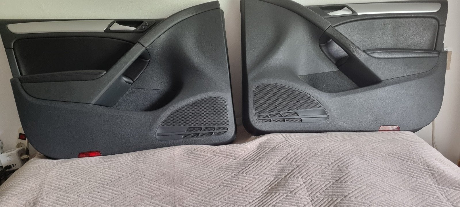 Deurpanelen Golf 6, Ophalen