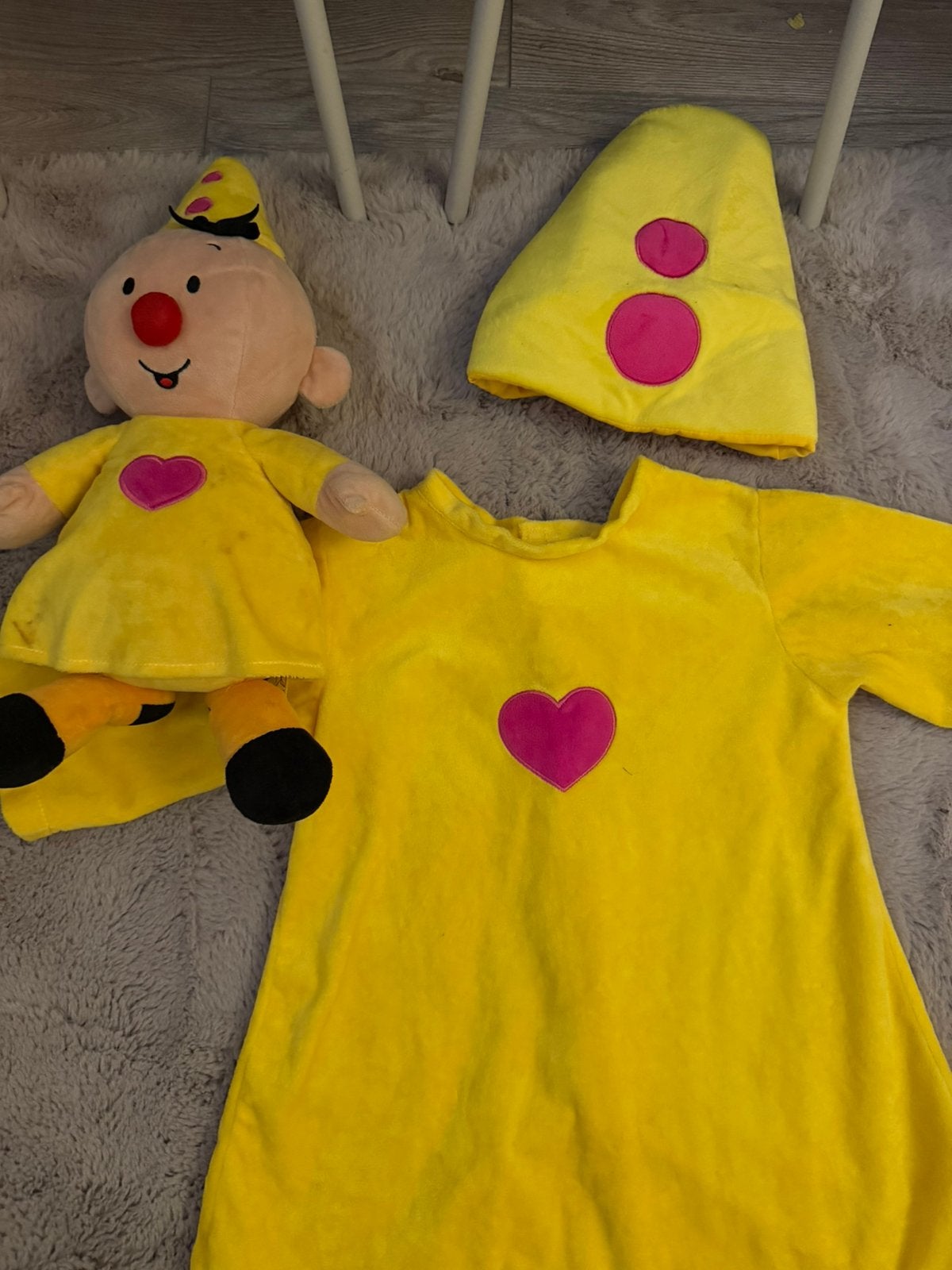 BUMBA verkleedset + knuffel, Ophalen, Zo goed als nieuw, 104 of kleiner, Jongen of Meisje