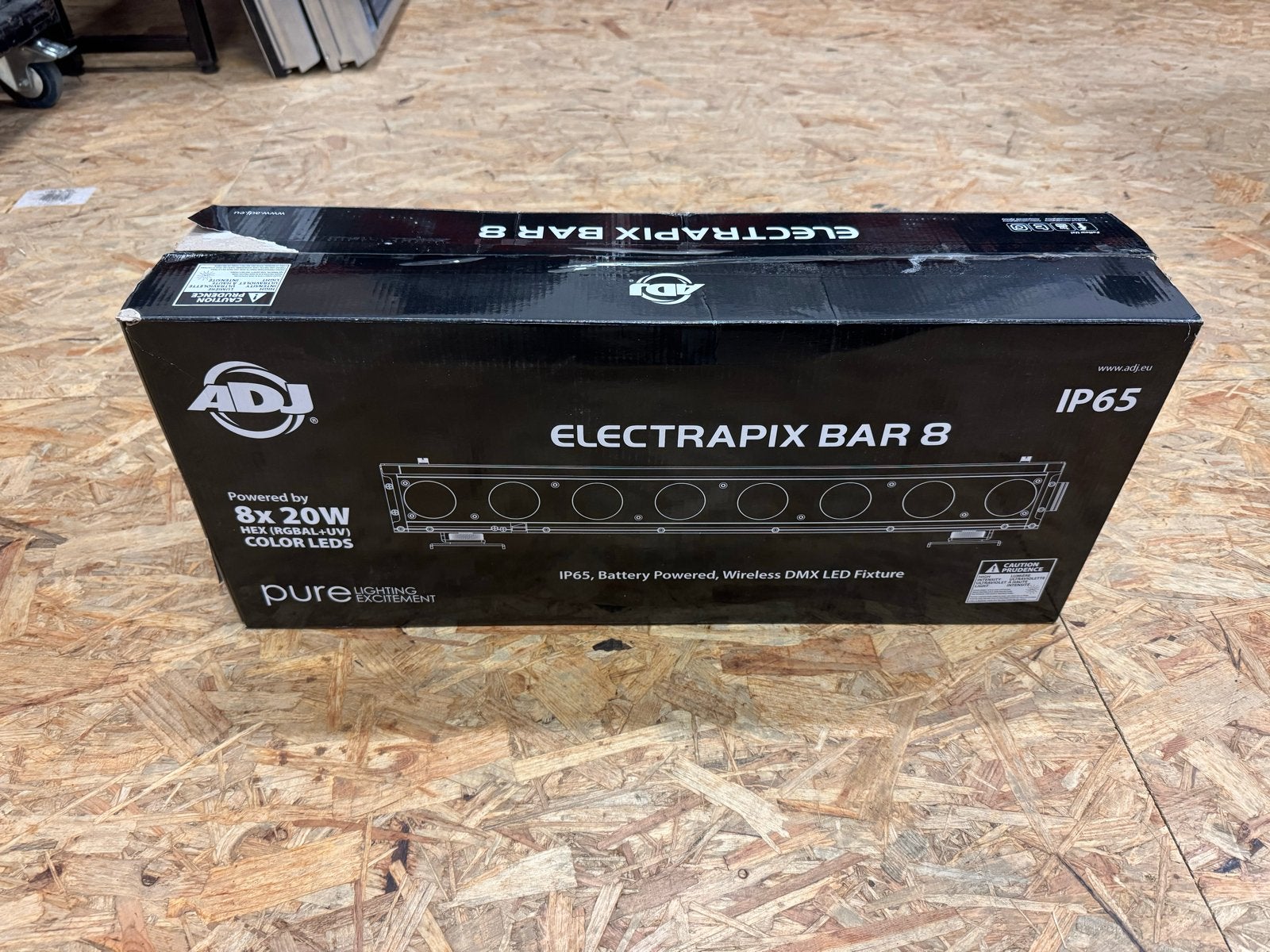 1x ADJ Electrapix Bar 8 accu LED Lichtbalk, Muziek en Instrumenten, Nieuw, Adj, Adj, Adj