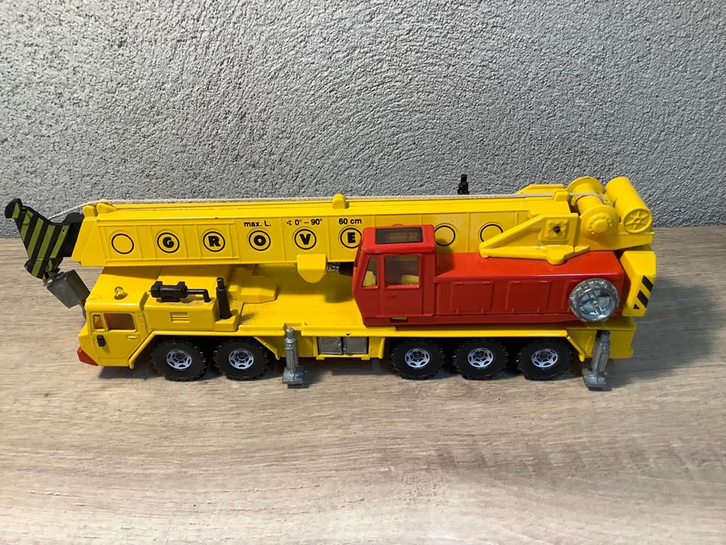 Siku kraan 4010, Ophalen of Verzenden, Gebruikt, Bus of Vrachtwagen