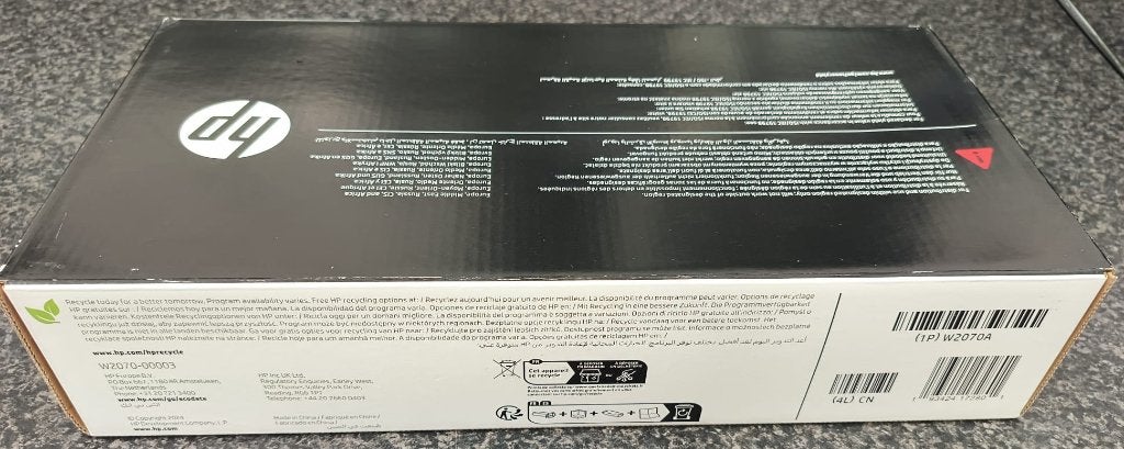 HP 117A Zwarte Toner W2070A - Nieuw in doos, Computers en Software, Ophalen of Verzenden, Nieuw, Toner, HP