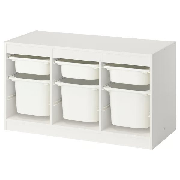 Trofast kast IKEA, Ophalen, Gebruikt, 50 tot 100 cm, Minder dan 100 cm