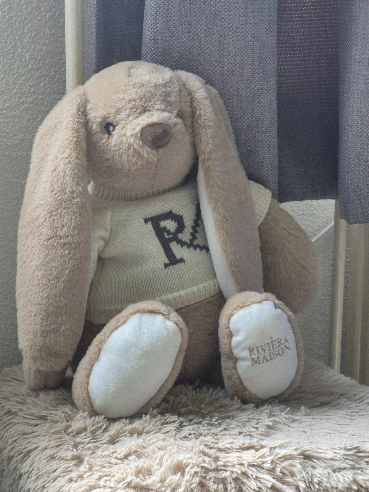 Riviera Maison Konijn Knuffel - Zo goed als nieuw, Overige merken, Konijn, Ophalen of Verzenden, Zo goed als nieuw