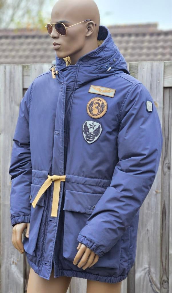 PME Legend limited edition expedition parka jas (XXL), Blauw, ., Overige maten, Ophalen of Verzenden