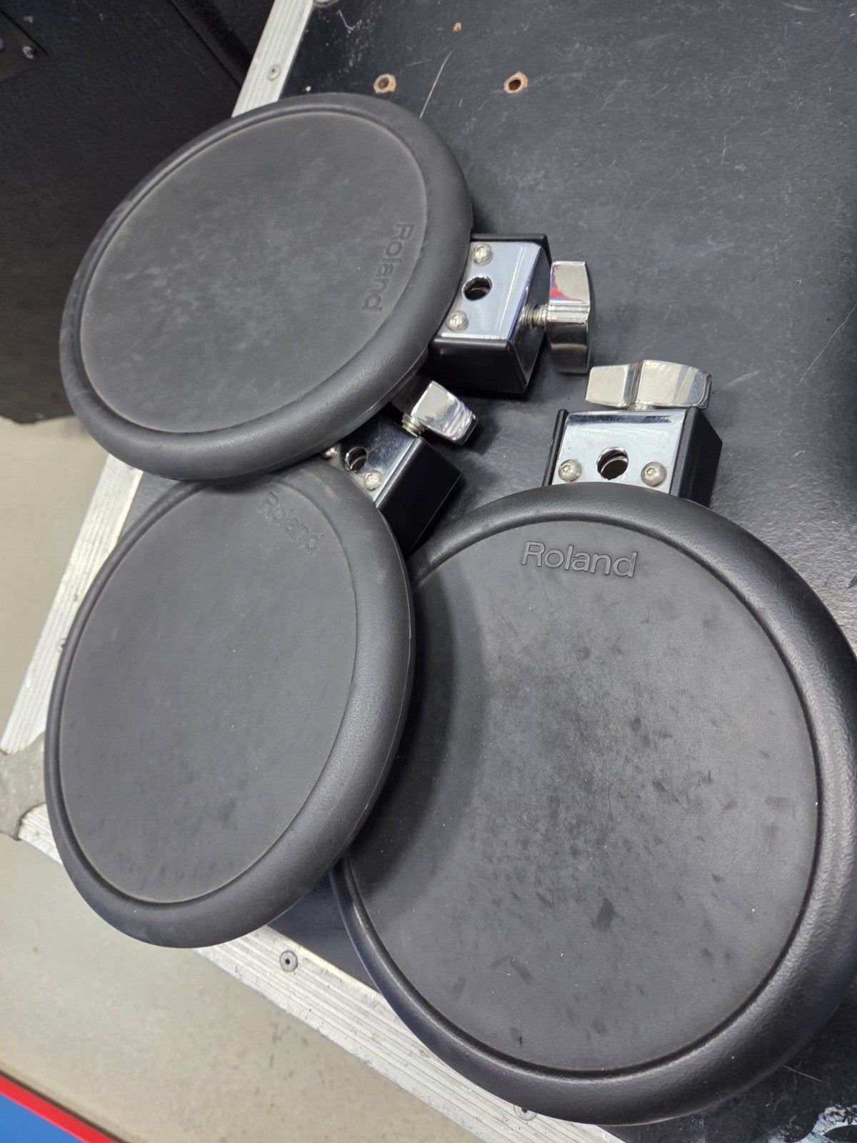 Roland TD-4 module + 3 drumpads + 2 cymbalpads, Ophalen of Verzenden, Gebruikt, Overige merken, Elektronisch