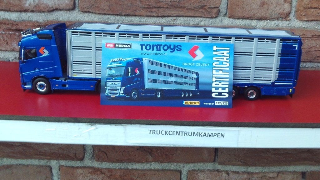 WSI  Volvo  FH4  Globetrotter  van  Groot - Zevert., Ophalen of Verzenden, Nieuw, Bus of Vrachtwagen, Wsi