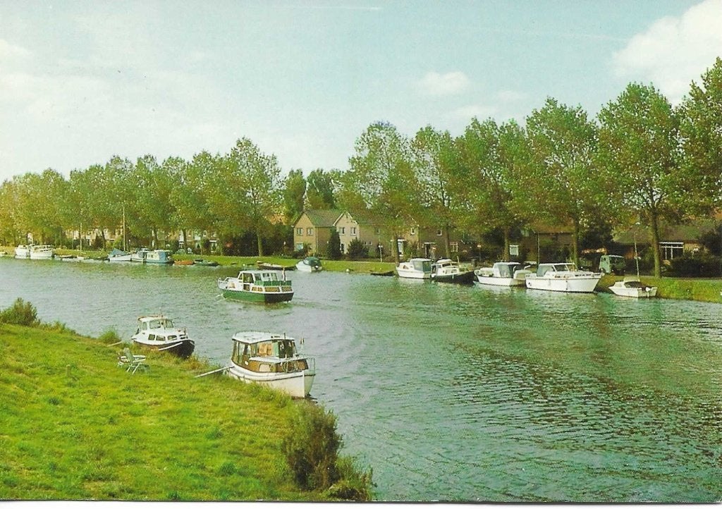 Broek op Langedijk- -Pleziervaart., Ophalen of Verzenden, 1980 tot heden, Gelopen, Noord-Holland