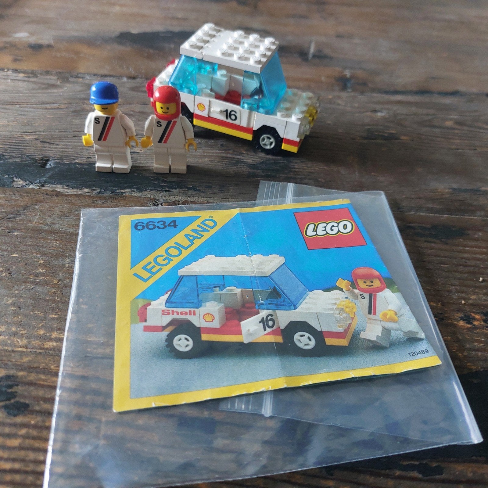 Lego 6634 Race Car met extra minifiguur, Gebruikt, Compleet, Lego, Ophalen of Verzenden