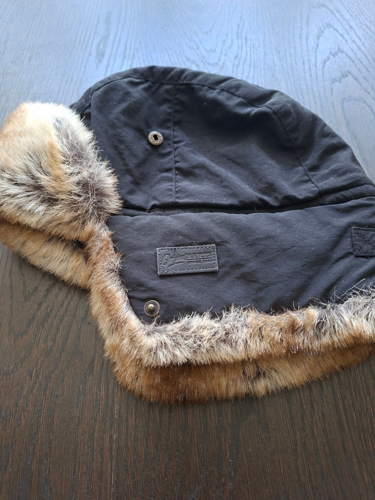 Barts Trapper Hat - Zwart met Faux Fur, Hoed, Barts, Gedragen, One size fits all
