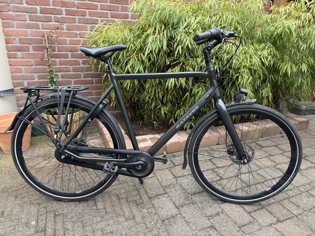 Batavus Dinsdag herenfiets, Fietsen en Brommers, Fietsen | Heren | Herenfietsen, Ophalen of Verzenden, Zo goed als nieuw, Schijfrem