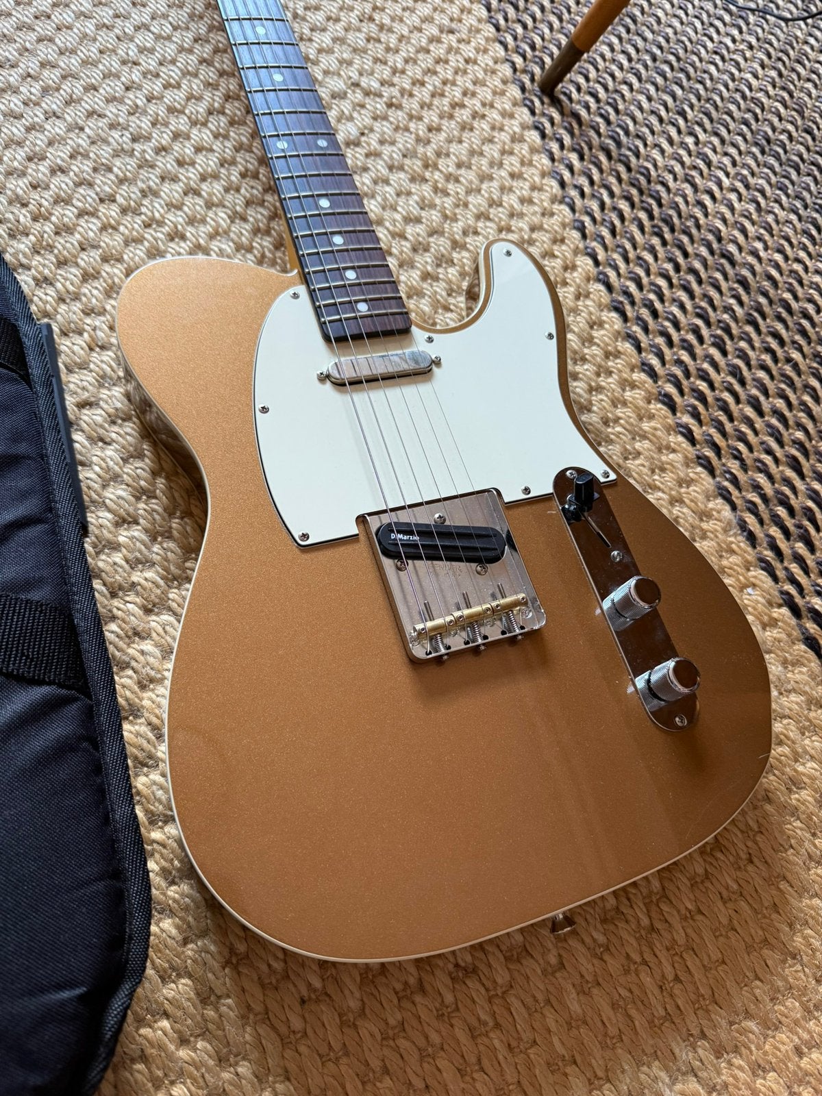 Fender JV Modified ’60s Telecaster, Firemist Gold., Ophalen, Zo goed als nieuw, Solid body, Fender