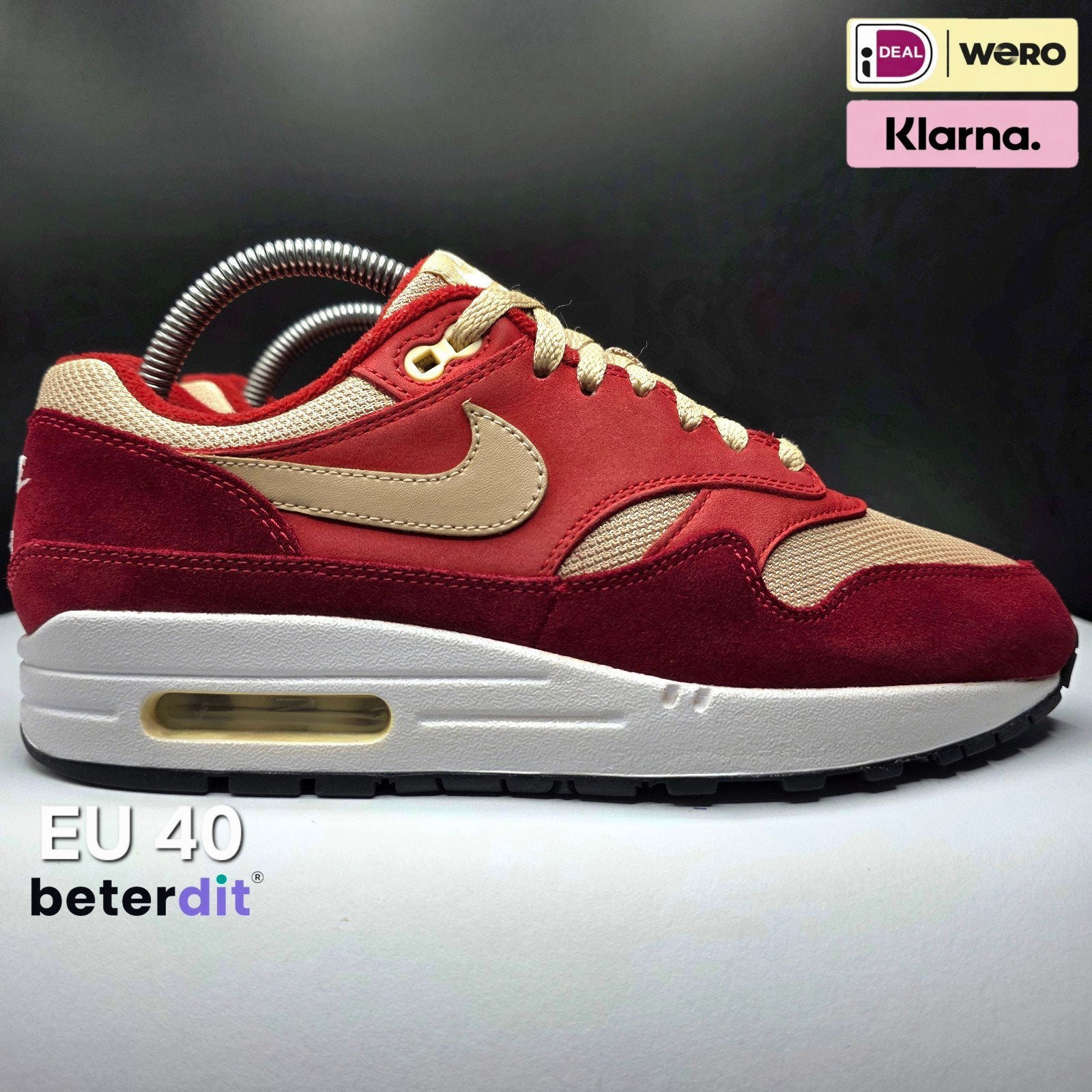 Nike Air Max 1 Curry Pack 'Red'
Maat: 40, Ophalen of Verzenden, Nike, Nike, Nike