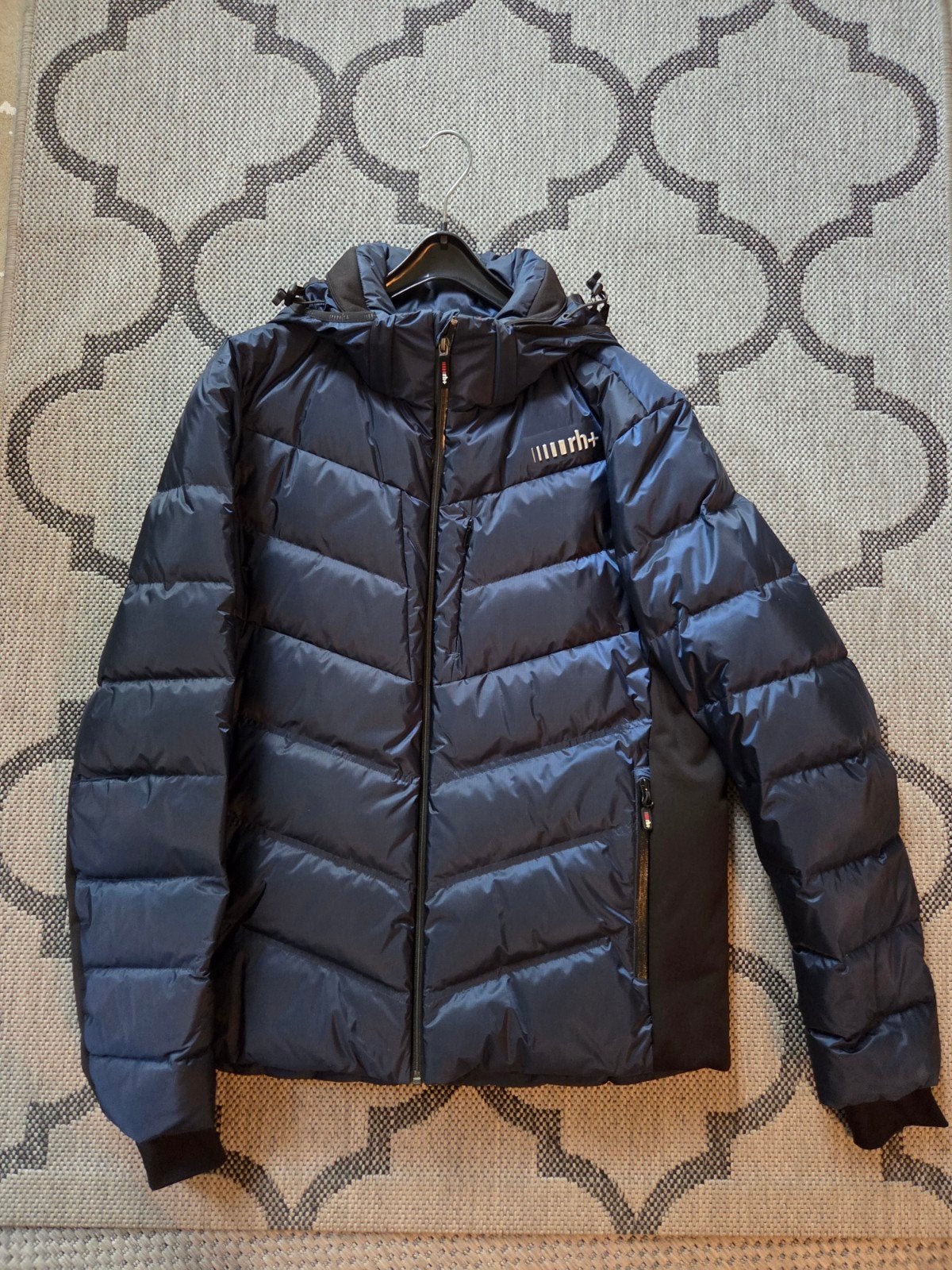 Ski jas xl, Ophalen, Zo goed als nieuw, Maat 56/58 (XL), Blauw
