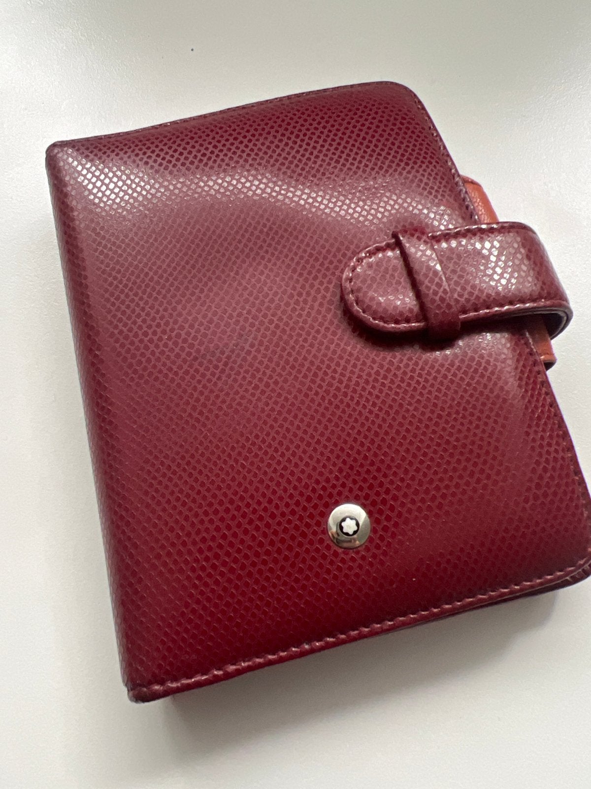 Mont blanc agendahouder/ organizer leer, Ophalen of Verzenden, Gebruikt