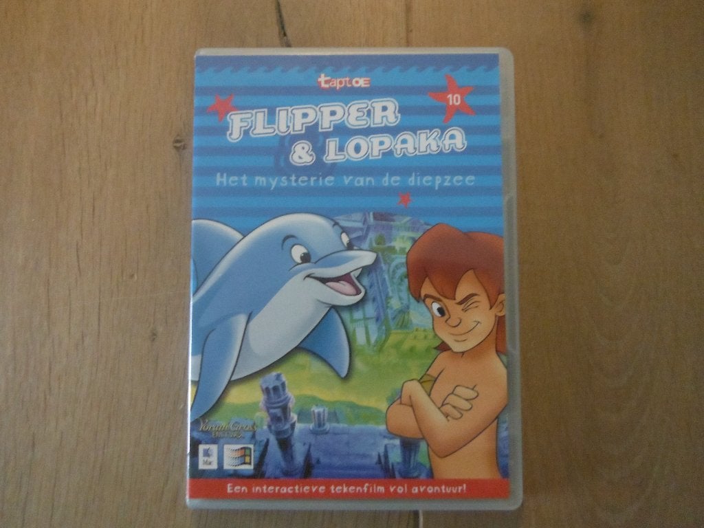 Flipper en Lopaka, Taptoe film/spel op cd van Malmberg, Avontuur en Actie, Verzenden, 1 speler, Eén computer