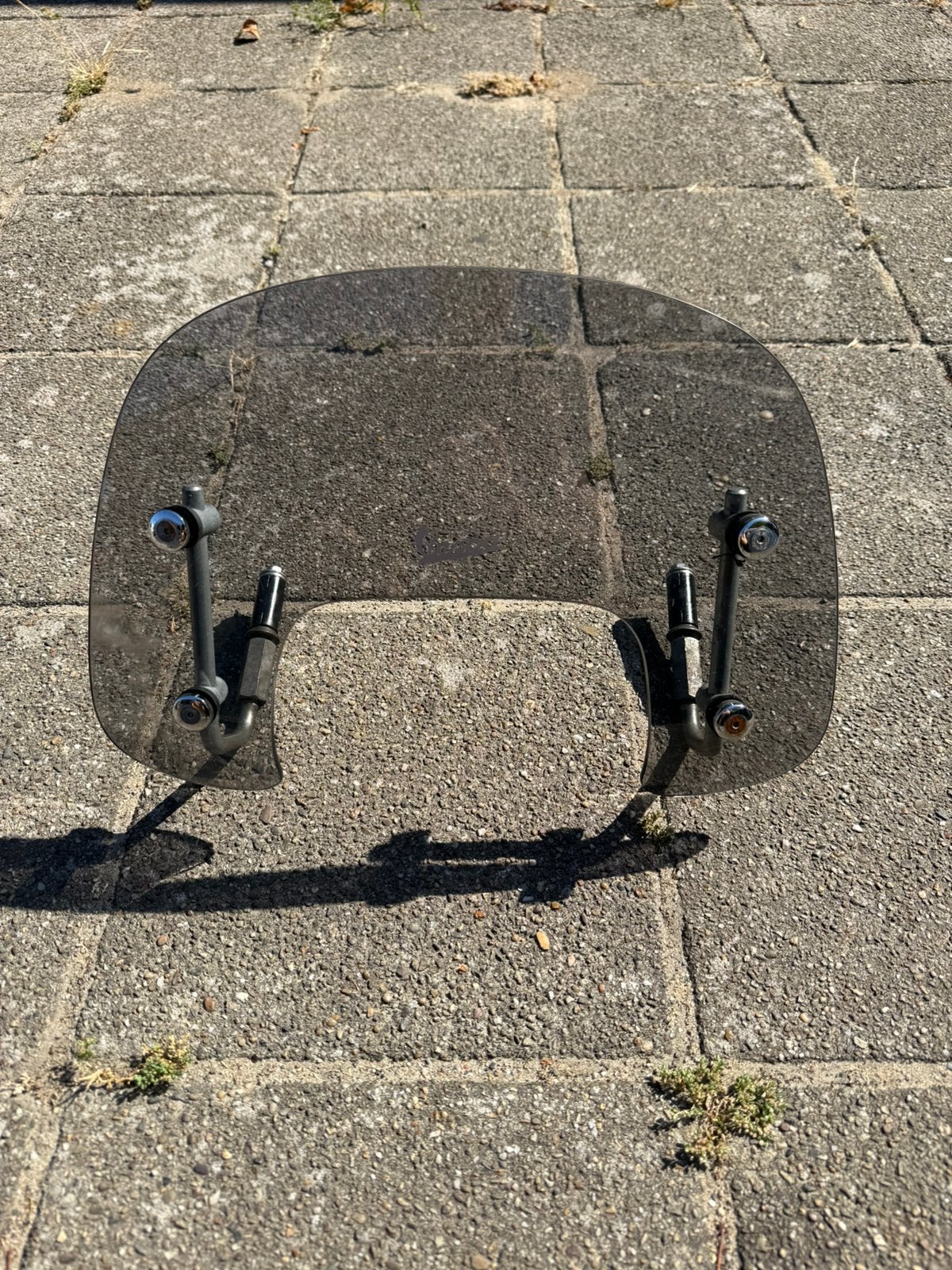 Vespa s50 lage windscherm smoked, Ophalen of Verzenden, Zo goed als nieuw