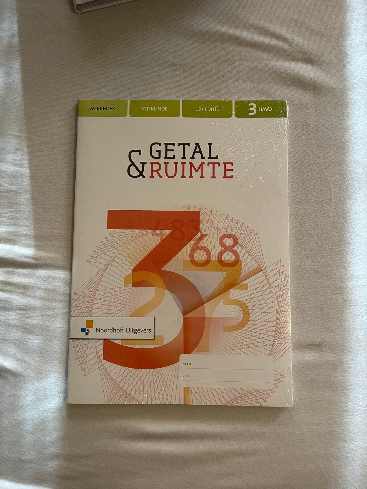 Wiskunde havo 3 opdrachtschriften Getal & Ruimte 12e editie, Ophalen of Verzenden, Nieuw, HAVO, Wiskunde A