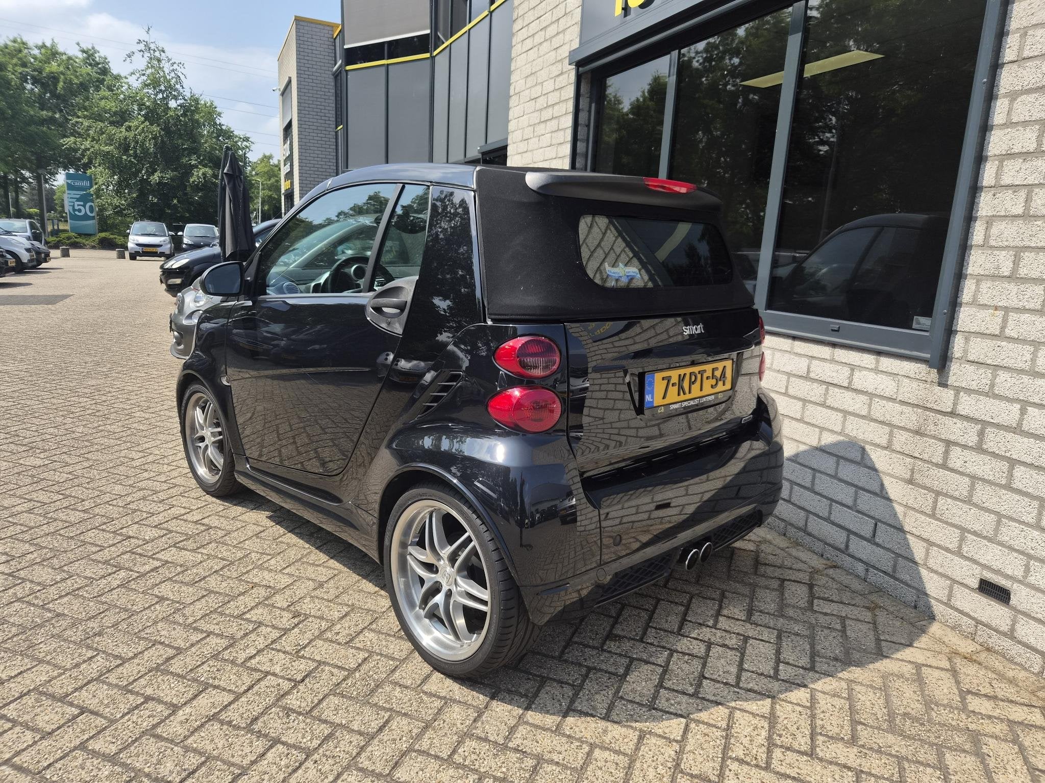 smart fortwo cabrio 1.0 BRABUS, Auto's, Automaat, Euro 5, Gebruikt, Cabriolet