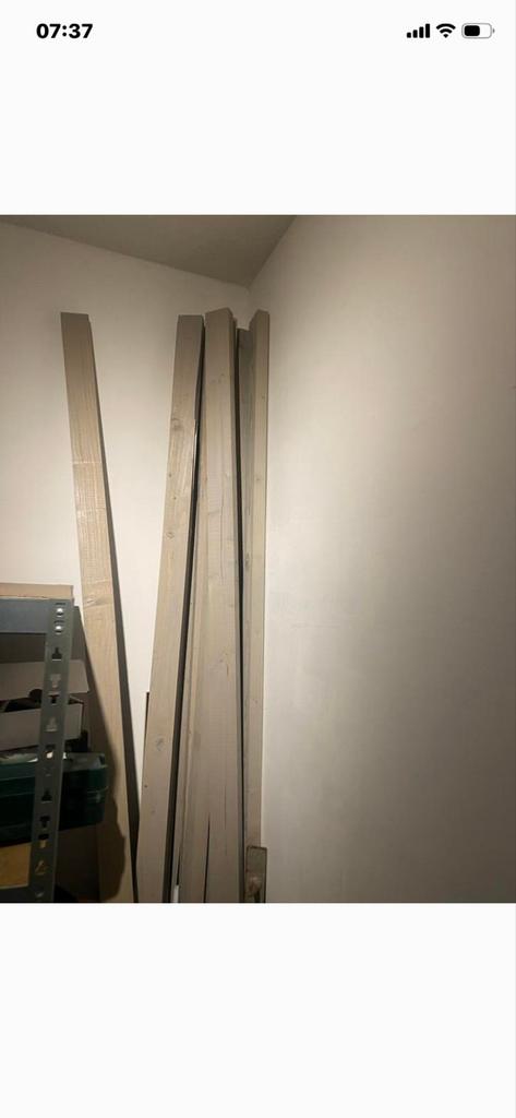 Steigerhouten planken - Zo goed als nieuw, Doe-het-zelf en Verbouw, Hout en Planken, 25 tot 50 mm, Ophalen of Verzenden, Zo goed als nieuw
