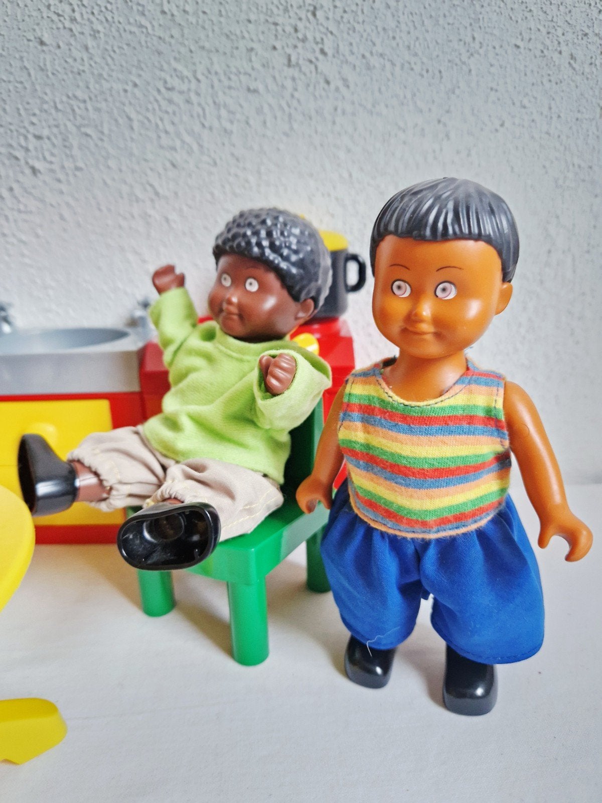 Duplo dolls multicultureel jongens en meisjes getint blank, Kinderen en Baby's, Speelgoed | Duplo en Lego, Ophalen of Verzenden