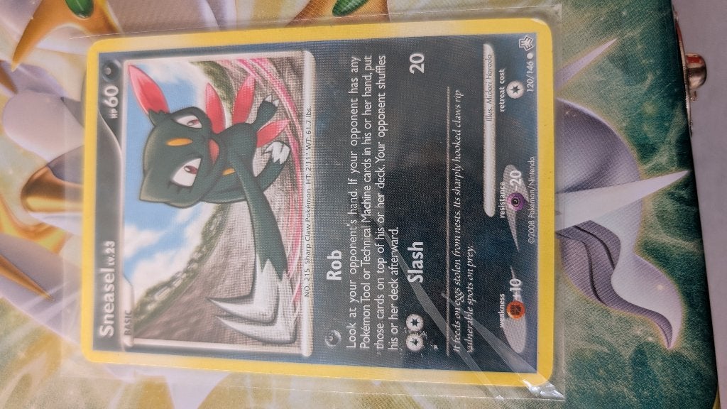 Sneasel 2008 Pokémon Legends Awakened 120/146, Ophalen of Verzenden, Zo goed als nieuw