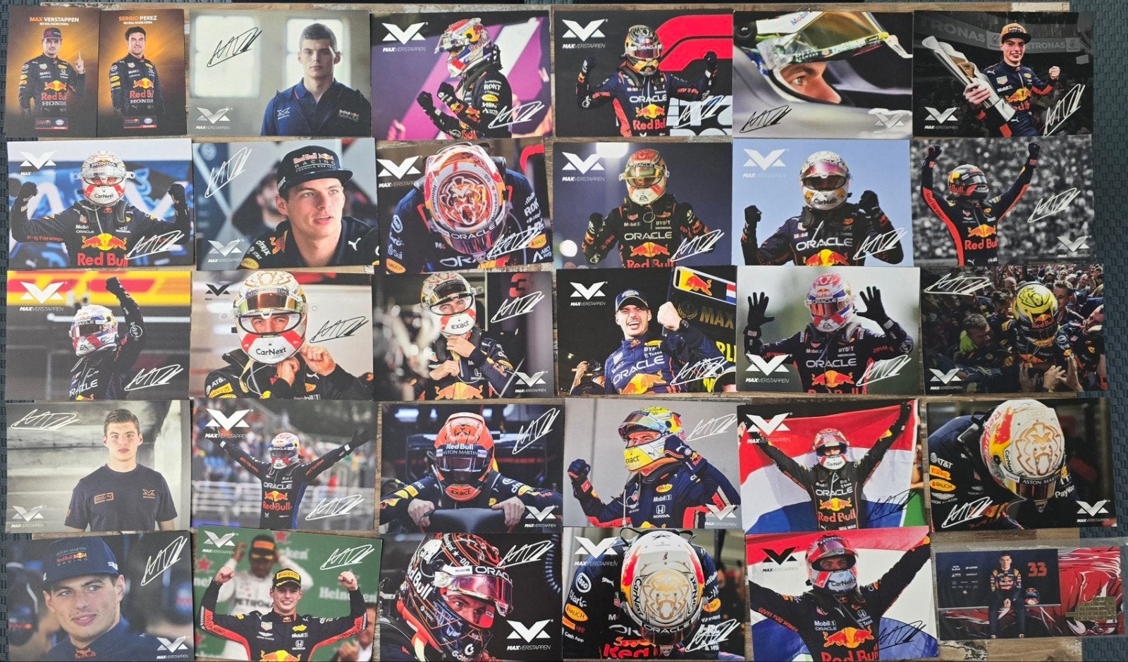 Max Verstappen Shopkaart met handtekening, Ophalen of Verzenden, Zo goed als nieuw, Formule 1