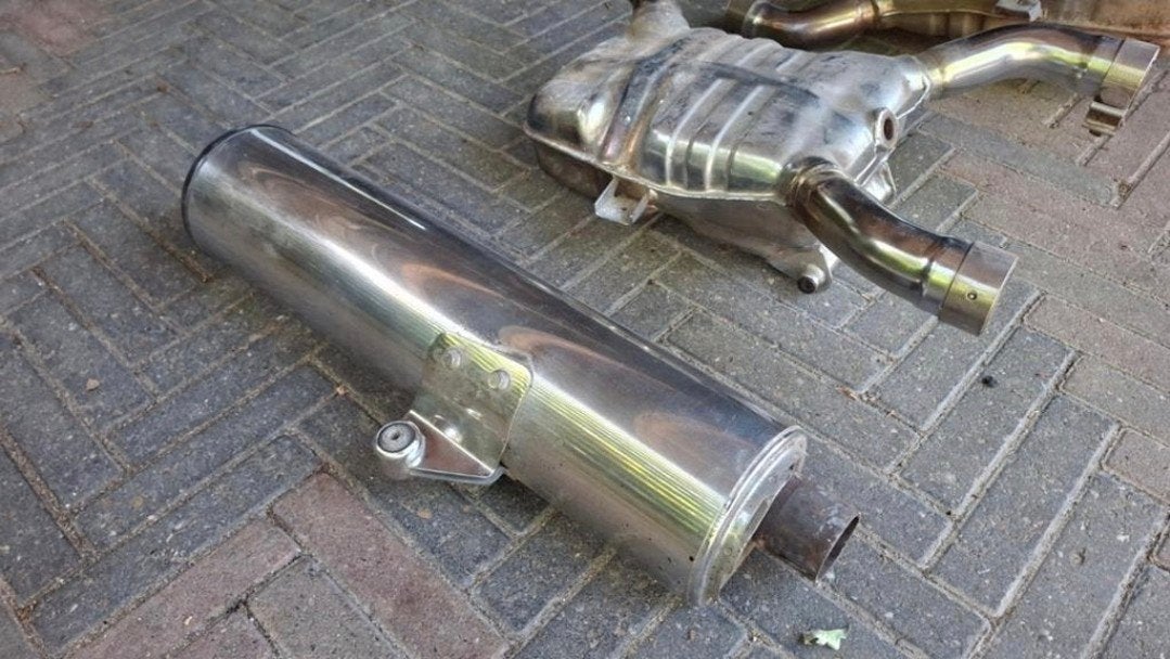 Uitlaat en katalysator voor BMW R 1150 GS Adventure (2002), Motoren, Ophalen of Verzenden