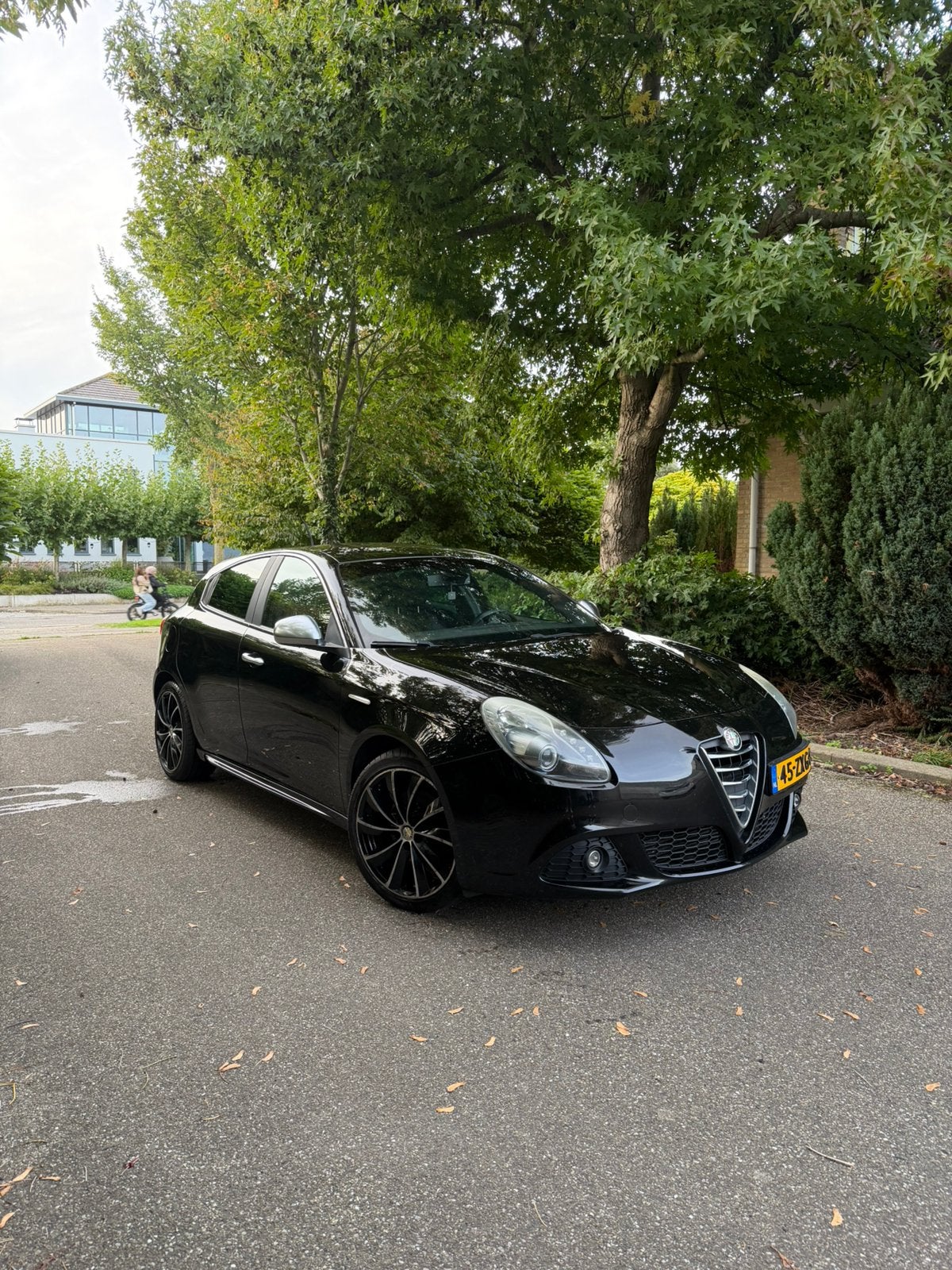 Alfa Romeo Giulietta 1.4 Turbo Multi AIR TCT 2013 Zwart, Auto's, 1280 kg, Zwart, 4 cilinders, Leder en Stof