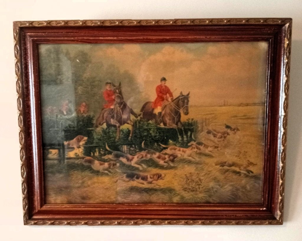 2 Antieke litho 's., Ophalen of Verzenden, Lithografie