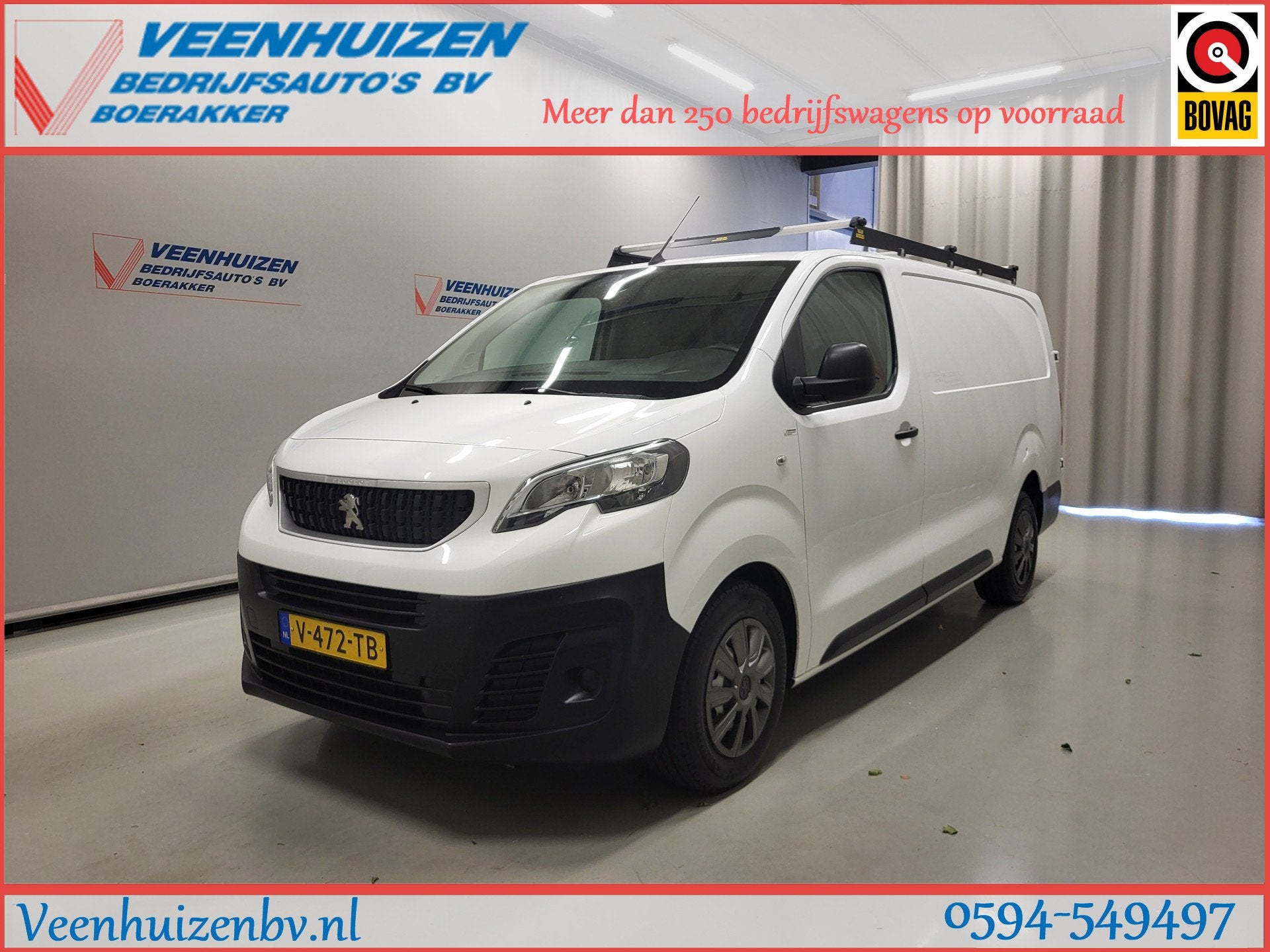 Peugeot Expert 2.0BlueHDI 120pk L3/H1 Euro 6! (bj 2018), Auto's, Bestelauto's, Voorwielaandrijving, Gebruikt, Euro 6, 4 cilinders