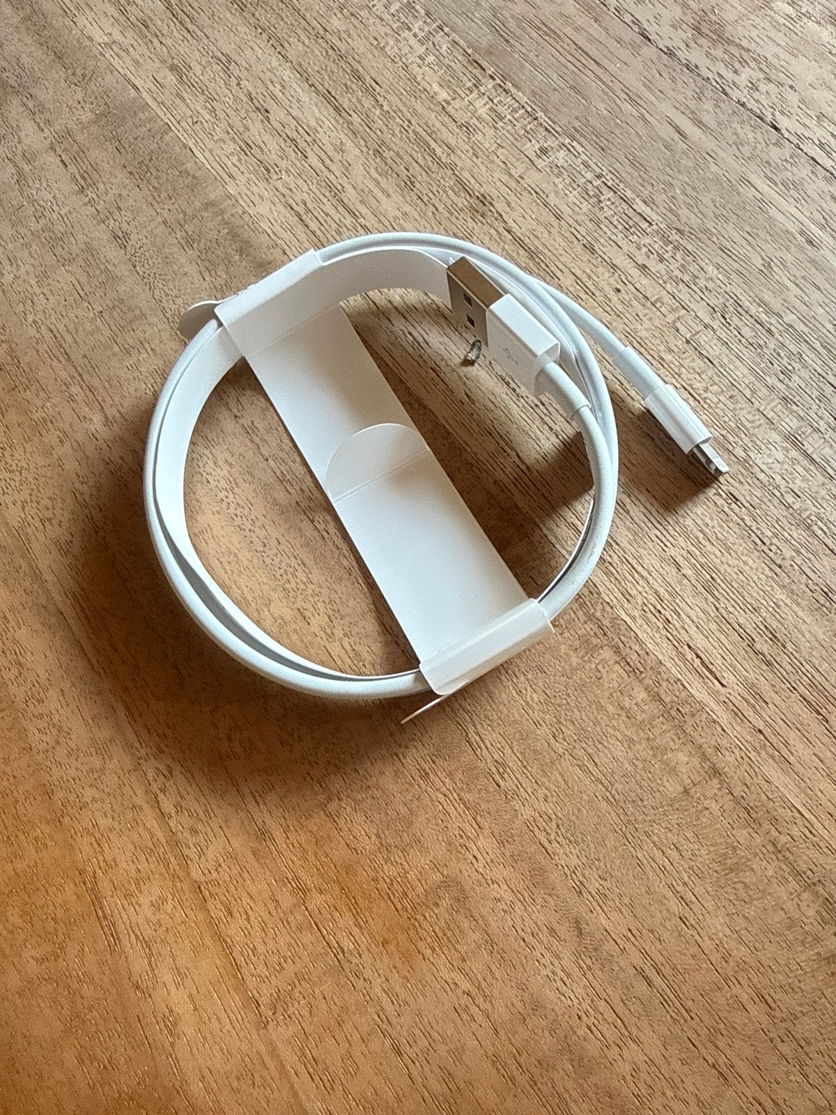 Apple Lightning naar USB-kabel (1m), Ophalen of Verzenden, Zo goed als nieuw, Snoer of kabel, Apple